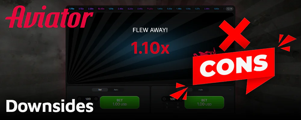 Downsides About the Aviator Parimatch