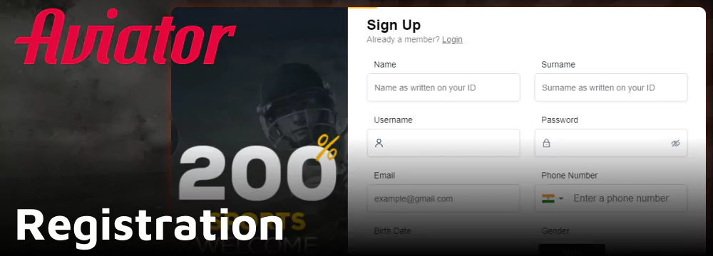 Registration To play Rajabets Aviator online