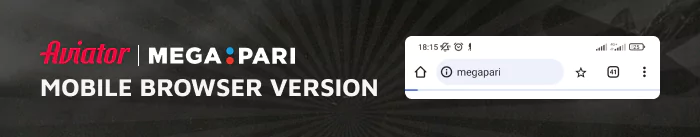 Mobile Version of Aviator Megapari